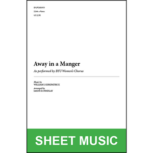 Away in a Manger (Arr. by Jason D. Findlay - SSAA and Piano) [Physical Sheet Music]