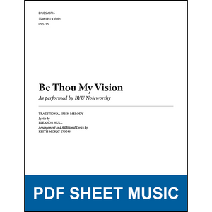 Be Thou My Vision (Arr. by Keith McKay Evans - SSAA A Cappella with Violin) [PDF Sheet Music]