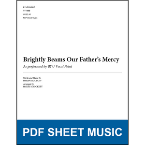 Brightly Beams Our Father's Mercy (Arr. by McKay Crockett - TTBB A Cappella) [PDF Sheet Music]