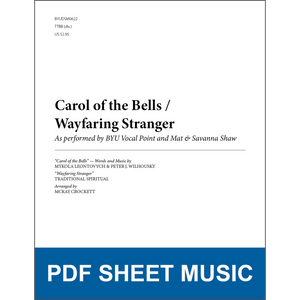 Carol of the Bells / Wayfaring Stranger (Arr. by McKay Crockett - TTBB A Cappella) [PDF Sheet Music]