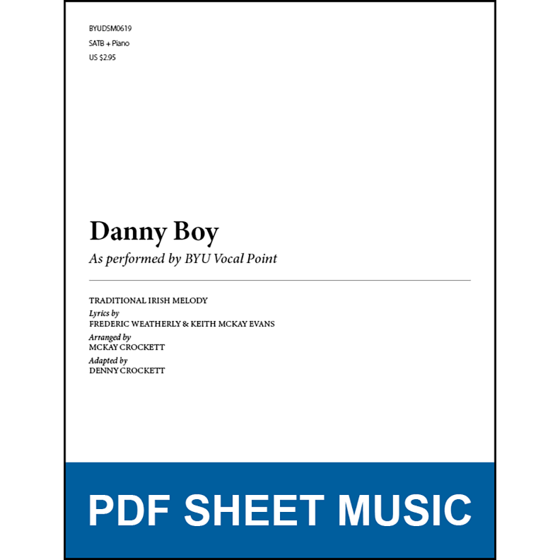 Danny Boy (Arr. by McKay Crockett - SATB and Piano) [PDF Sheet Music]