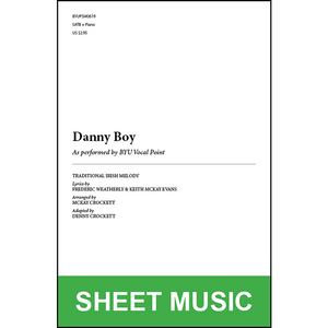Danny Boy (Arr. by McKay Crockett - SATB and Piano) [Physical Sheet Music]