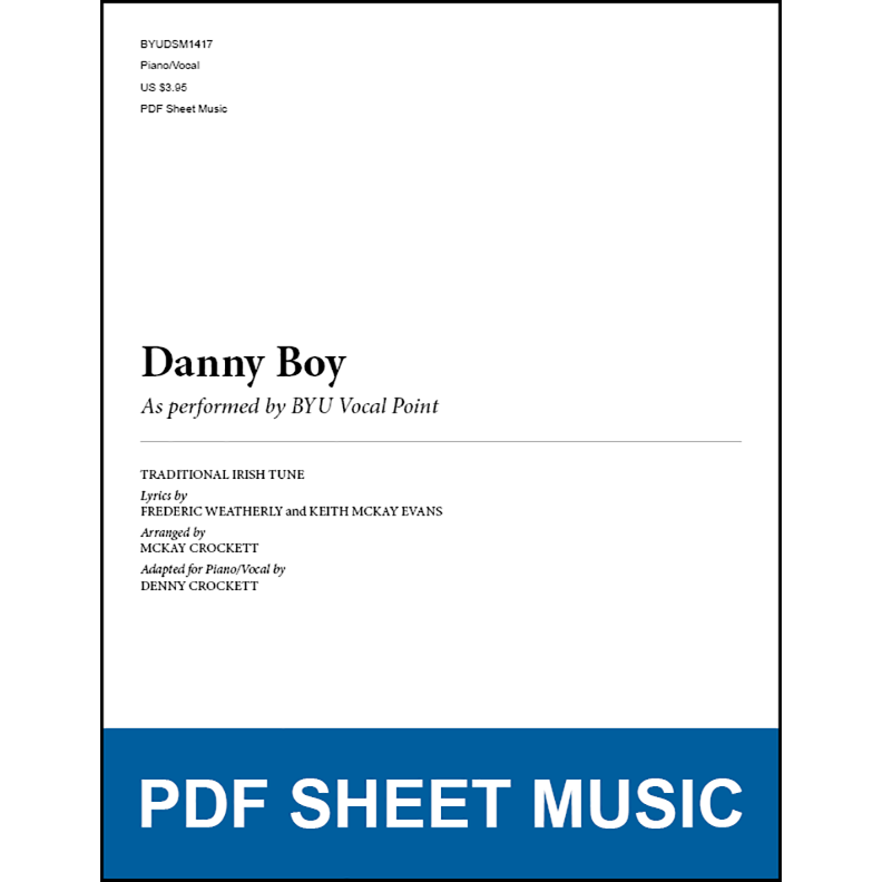 Danny Boy (Piano/Vocal) [PDF Sheet Music]