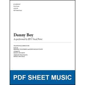 Danny Boy (Piano/Vocal) [PDF Sheet Music]