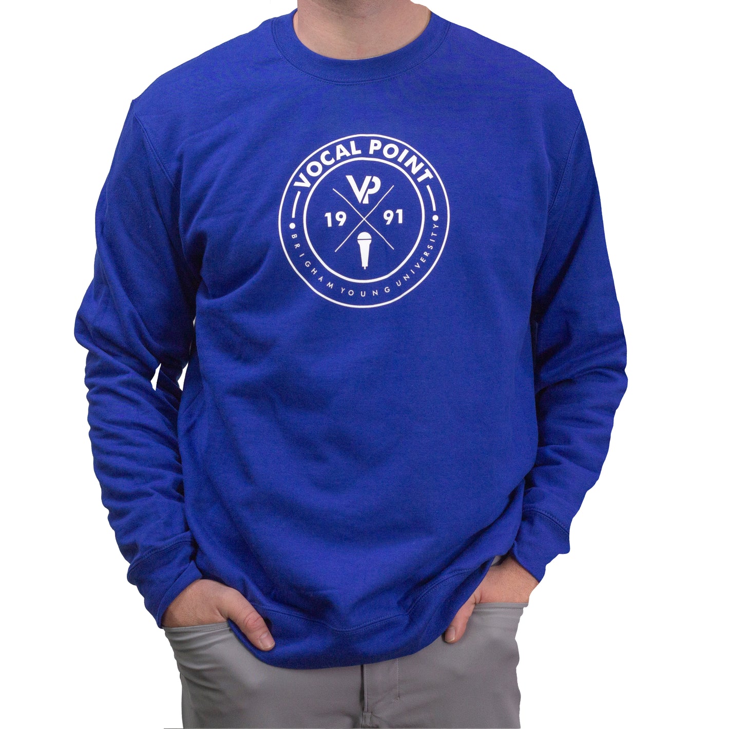BYU Vocal Point Blue '1991' Sweatshirt