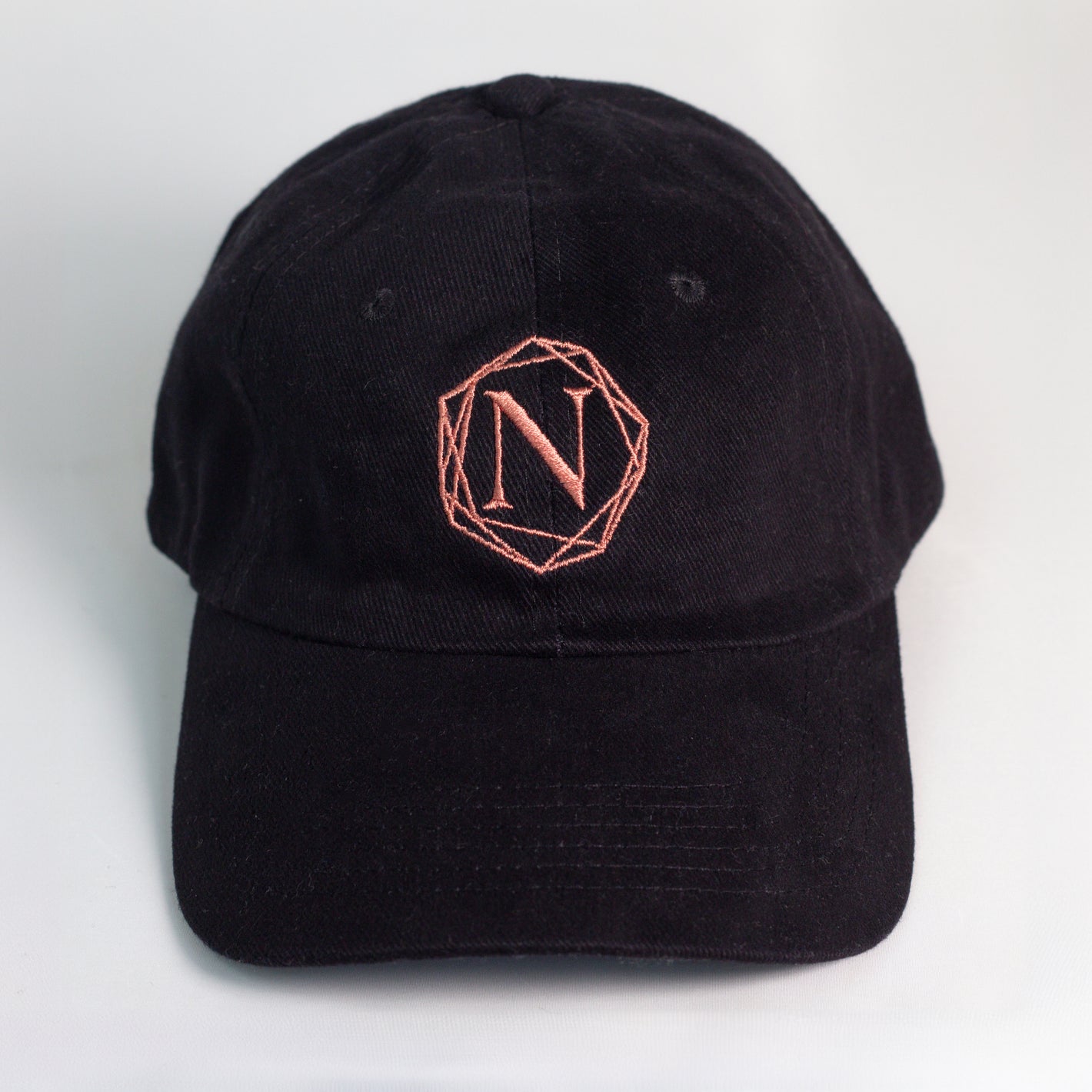 BYU Noteworthy Black Hat with Pink 'N' Logo
