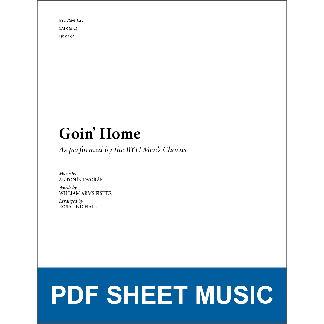 Goin' Home (Arr. by Rosalind Hall - SATB A Cappella) [PDF Sheet Music]