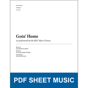 Goin' Home (Arr. by Rosalind Hall - TTBB A Cappella) [PDF Sheet Music]