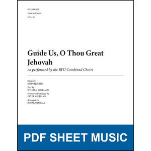Guide Us, O Thou Great Jehovah (Arr. by Rosalind Hall - SSAA and Organ) [PDF Sheet Music]