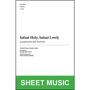 Infant Holy, Infant Lowly (Arr. by McKay Crockett - TTBB A Cappella) [Physical Sheet Music]