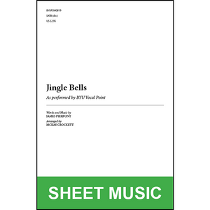 Jingle Bells (Arr. by McKay Crockett - SATB A Cappella) [Physical Sheet Music]