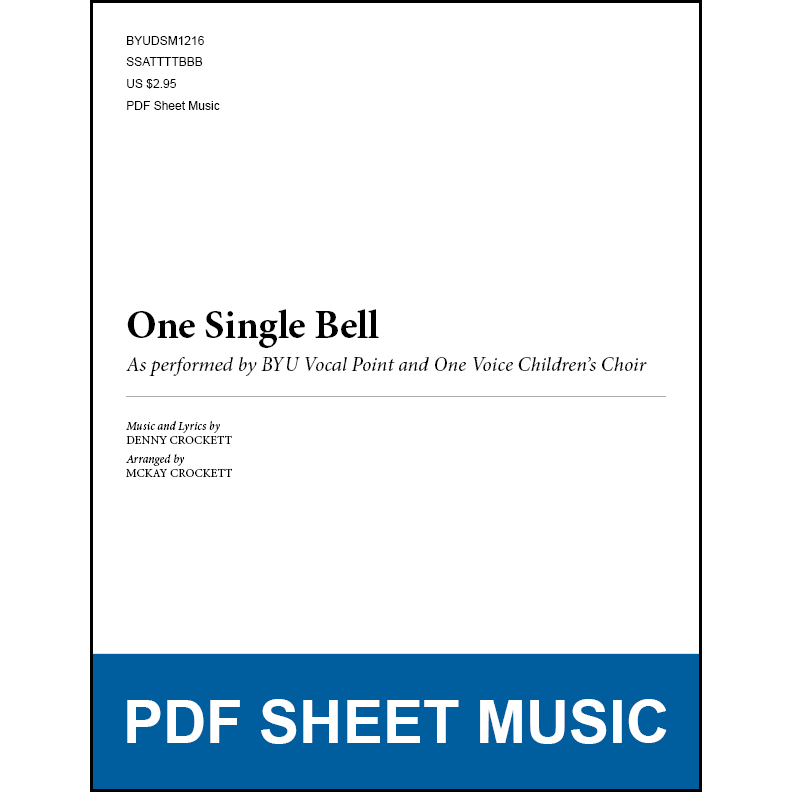 One Single Bell (Arr. by McKay Crockett - SATB A Cappella) [PDF Sheet Music]