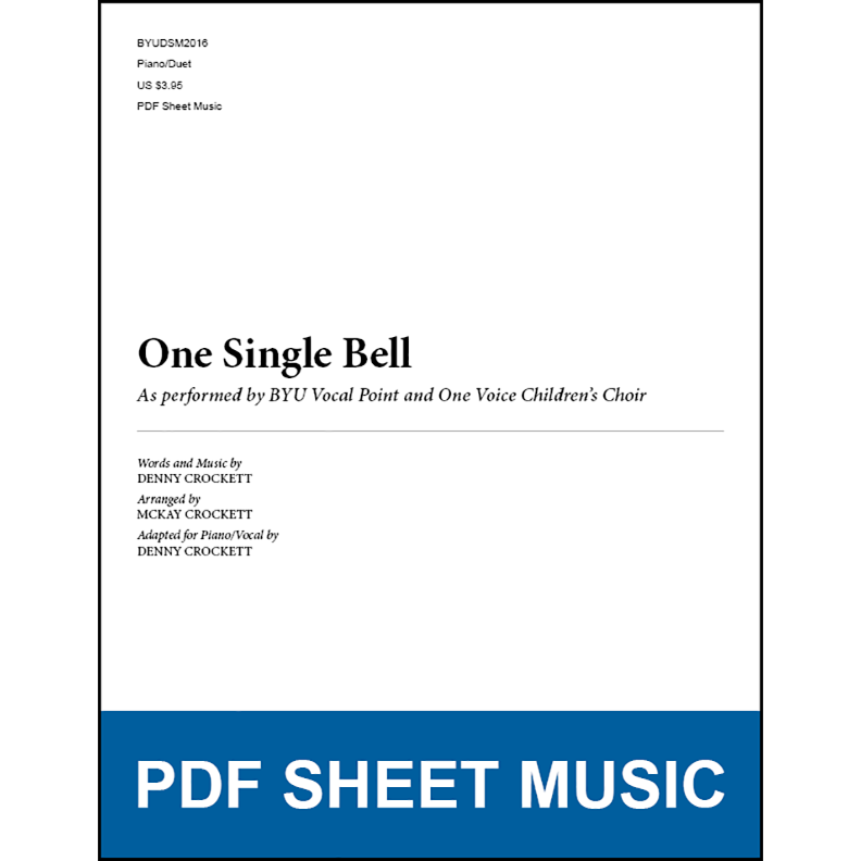 One Single Bell (Piano/Duet) [PDF Sheet Music]