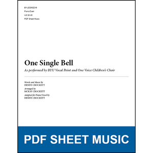 One Single Bell (Piano/Duet) [PDF Sheet Music]