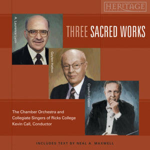 Three Sacred Works [CD]