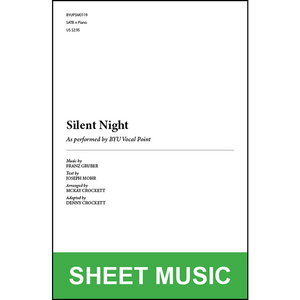Silent Night (Arr. by McKay Crockett - SATB and Piano) [Physical Sheet Music]