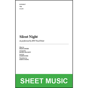 Silent Night (Arr. by McKay Crockett - TTBB A Cappella) [Physical Sheet Music]