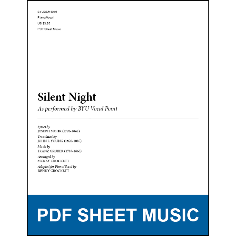 Silent Night (Piano/Vocal) [PDF Sheet Music]
