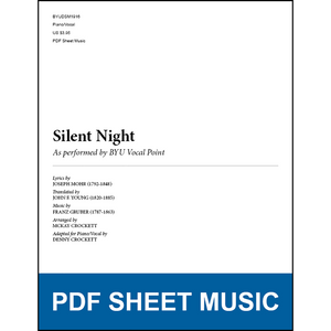 Silent Night (Piano/Vocal) [PDF Sheet Music]