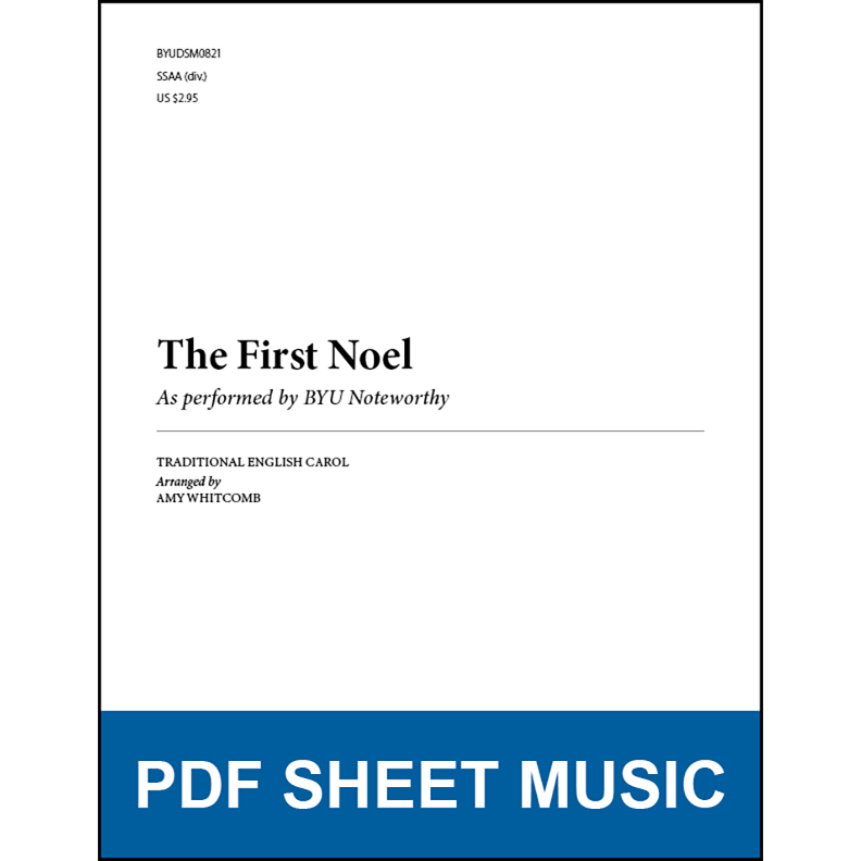 The First Noel (Arr. by Amy Whitcomb - SSAA A Cappella) [PDF Sheet Music]